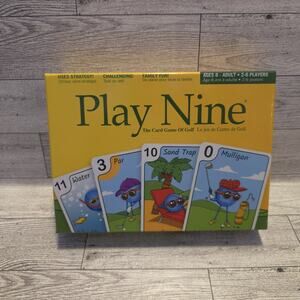 Play Nine The Card Game of Golf Best Card Games for Families Strategy Open Box